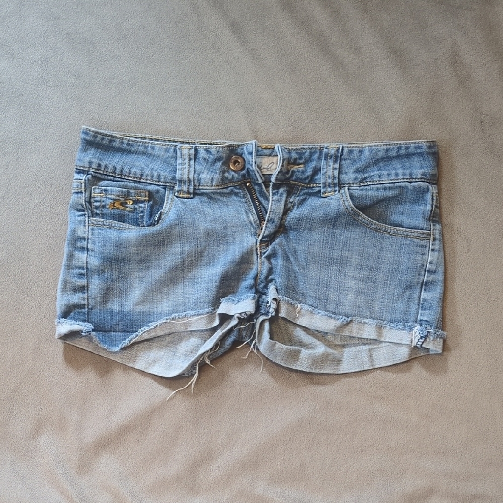O'Neill Blue Jean Shorts Casual Summer Style
